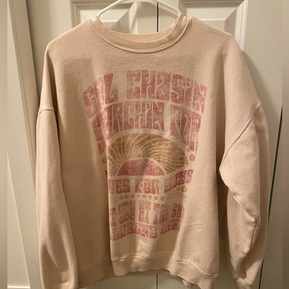 Billabong Pink Crew Neck - Picture 1 of 4